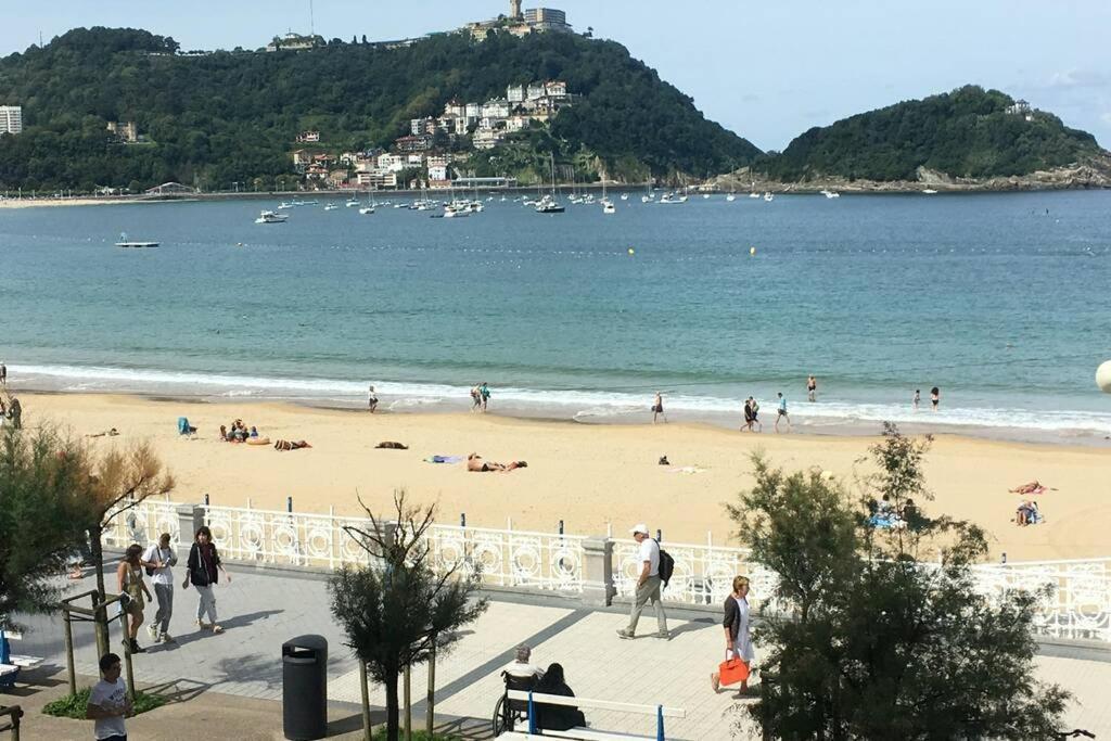 Playa De La Concha San Sebastian Ngoại thất bức ảnh